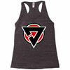 red black zero Racerback Tank