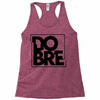 dobre brothers logo Racerback Tank