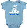 dads army stupid boy Baby Onesie