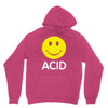 acid house smiley face 90's rave club hardcore party Unisex Hoodie