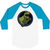 big guns black backing 3/4 Sleeve Shirt