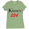 kisses Ladies Fitted T-Shirt