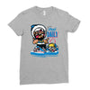 tresh daily Ladies Fitted T-Shirt