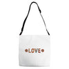 Love Adjustable Strap Totes