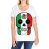 mexico till i die Ladies Curvy T-Shirt