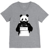 panda police V-Neck Tee