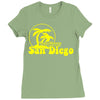 stay classy san diego Ladies Fitted T-Shirt
