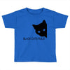black cats rule Toddler T-shirt