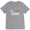 Stronger Together V-Neck Tee