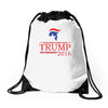 trump for president 2016 make america great again Drawstring Bags