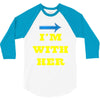 i am with her 3/4 Sleeve Shirt