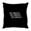 Red Sparrow Throw Pillow