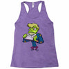 monster cartoon character 14 Racerback Tank