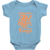 scary krampus Baby Onesie