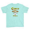 cinco de mayo badass skull Youth Tee
