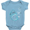 shark attack!!! Baby Onesie