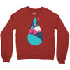 tear Crewneck Sweatshirt