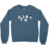 vowel party time Crewneck Sweatshirt