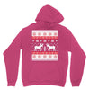 reindeer christmas ugly sweater Unisex Hoodie