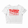 millennium pizza Crop Top