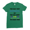 you can't buy happiness, but you can adopt a cat and that's pretty muc Ladies Fitted T-Shirt