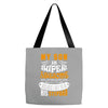 My Son Is Super Awesome His Stepdad Tote Bags