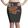 pew pew deadpool Pencil Skirts