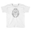 lion face lines Toddler T-shirt