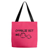 charlie bit me t shirt 2xl funny youtube nerdy geeky awesome humor coo Tote Bags