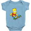 skate bart Baby Bodysuit