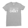 space cadet space ship Ladies Fitted T-Shirt