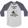 daddy and son fishing partners for life 3/4 Sleeve Shirt