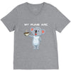 my puns are V-Neck Tee