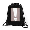 exclamation box Drawstring Bags