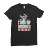 Life After Death Touch My Granddaughter And Find Out Ladies Fitted T-Shirt