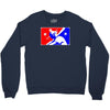 yoda baseball  funny Crewneck Sweatshirt