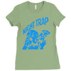 new retro night trap Ladies Fitted T-Shirt
