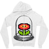 rare flower Zipper Hoodie