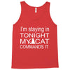 cat command Tank Top
