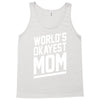 world's okayest mom funny Tank Top