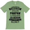 Super Cool Pawpaw Of A Freaking Awesome Grandson T-Shirt