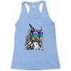cool owl Racerback Tank