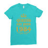 queens are born in 1984 Ladies Fitted T-Shirt