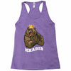 bear khabib Racerback Tank