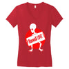 roswell t shirt alien t shirt ufo conspiracy Women's V-Neck T-Shirt