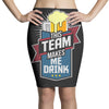 drinking beer Pencil Skirts