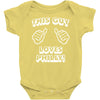 this guy loves philly Baby Onesie