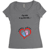 Say Hello to My Little BB Women's Triblend Scoop T-shirt