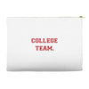 College Team Accessory Pouches