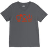 man woman geek V-Neck Tee